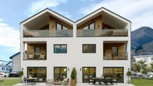 A pochi minuti da Bellinzona, in un quartiere residenziale immerso nel verde: un luogo sicuro, riservato e ideale per la vita di famiglia.